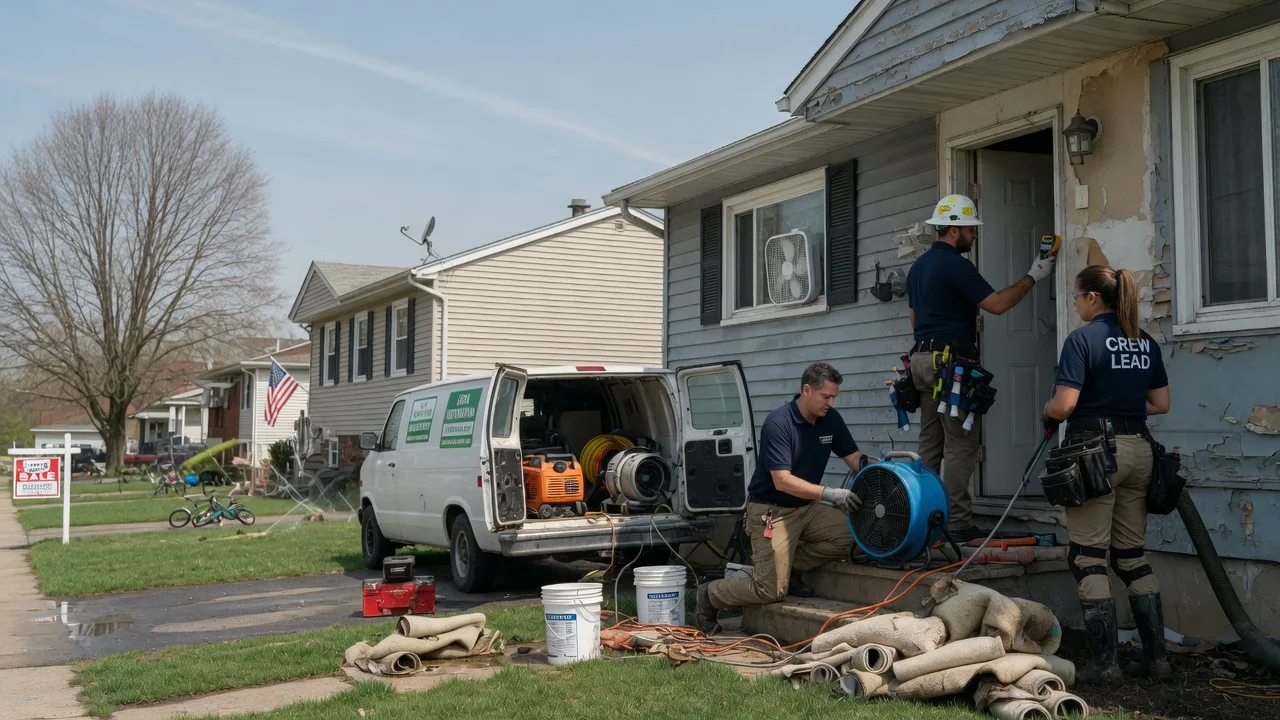 Flood Cleanup in Dyersville, IA near me