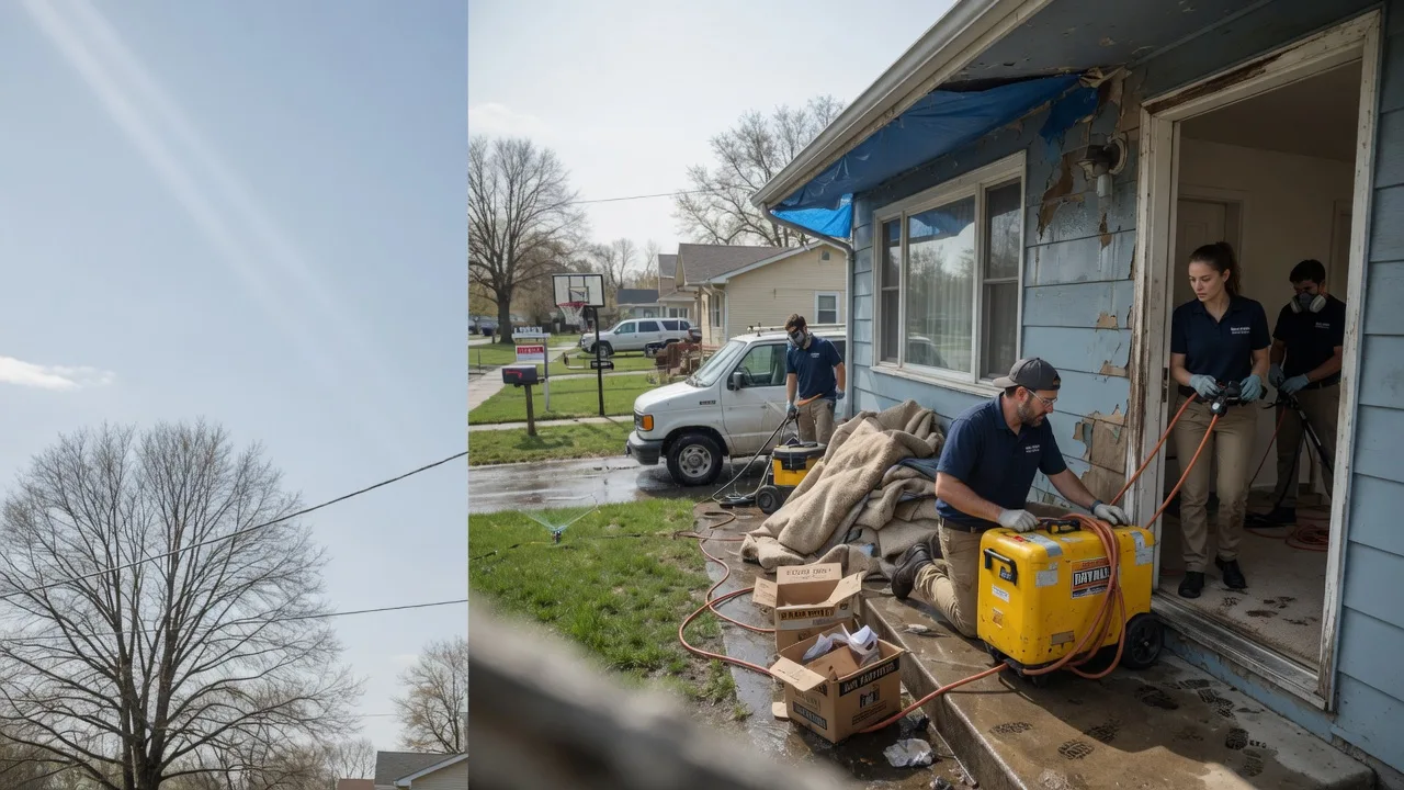 Basement Flood Cleanup in Dyersville, IA near me